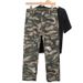 Men's Camouflage Cargo Jeans Cross Border Exclusive American Retro Loose Straight Leg Ripped Wide Leg Trousers_mkmklike.com
