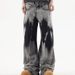 Men's Vintage Washed Denim Jeans Oversized Baggy Trousers Tie-Dye Effect 90s Hip-Hop Streetwear Style Clothing_mkmklike.com