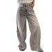 Vintage High-Waisted Wide-Leg Jeans – Relaxed Fit, Flowy & Street-Style Ready (Light Gray, S-Xl) Fashion Trends_mkmklike.com