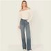 Women's Clothing Straight Leg Jeans - Mid Rise Cotton Stretch Denim Pants For Casual & Office Wear (Light Blue, XS-5XL)_mkmklike.com
