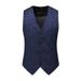 Spring/Autumn fashionable personalized hollowed out slim fit suit, vest, men's large black and white casual vest_mkmklike.com