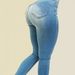 Women's Clothing Autumn And Winter New Women's Fashion Slim High Waist Elastic Skinny Jeans Women_mkmklike.com