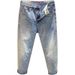 High-end Jeans Spring New Slim Fit Skinny Casual Long Light Blue Embroidered Versatile Trendy Men's Pants_mkmklike.com
