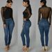 Women’s Clothing Autumn And Winter Denim Supply High Waist Elastic Slim Fit Skinny Pants_mkmklike.com
