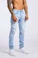 New Men's Ins Trend Black Slim High Waist Denim Slim-fit Pants For Men_mkmklike.com