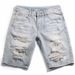 Men's Summer Trendy Ripped Denim Shorts Thin Five Point Pants Outer Wear Korean Style All Match_mkmklike.com