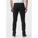Men's Slim Fit Stretch Jeans Classic Black Straight Leg Denim Pants Mid-Rise Comfort Waistband S to Xxxl_mkmklike.com