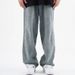 Vintage Washed Oversized Jeans – Unisex High-Waisted Relaxed Fit Wide Leg Trousers (S-3XL, Cotton Blend, Distressed Streetwear)_mkmklike.com