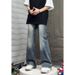 Nordmann Men's Straight Loose Jeans American High Street New Casual Trendy Slim Fit Versatile Retro Long Pants_mkmklike.com
