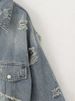 Women's Denim Long Sleeve Short Jacket - Urban Style Casual Coat For Everyday Wear (XS/S/M/L, Blue)_mkmklike.com