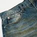 Post-apocalyptic Heavy-Duty Distressed Jeans For Men High Street Washed Vintage Straight-Leg Pants_mkmklike.com
