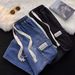 Men's Clothing Waist Overalls For Men High Street Loose Casual Pants_mkmklike.com