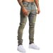 New European And American Style Men's Jeans - Trendy Black High-waisted Skinny Jeans For Men_mkmklike.com