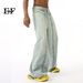 EF JEANS | 2024 New Product, Light-colored Straight Wide-leg Jeans, Loose Mopping And Washing, Casual And Versatile Tide_mkmklike.com