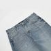 Men's Clothing Vintage Blue Bootcut Jeans - Unisex Relaxed Fit Retro Denim Pants_mkmklike.com