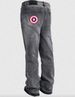 Men's Heavyweight Washed Denim Jeans - Summer Letter Logo Print Streetwear Jeans_mkmklike.com