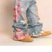 2027 Fashion American Retro Hip-Hop Jeans Women Cotton Mid Waist Embroidery Splicing Broken Hole Washed Do Old Vintage Straight Type Denim Pants_mkmklike.com