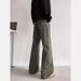 Men's Clothing American High Street Vibe Curved Jeans For Men High Street Vibe Curved Hem Jeans - Straight Fit Micro Flare Pants For Casual OOTD_mkmklike.com