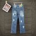 Men's Retro High-Waisted Wide-Leg Trousers Vibe Style Washed Ripped Jeans Street Fashion Brand Design Spring Autumn Winter_mkmklike.com