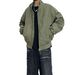Hot-Selling In-Stock - Autumn American Three-Proof Stand Collar Retro Versatile Workwear Jacket Men's Casual Coat_mkmklike.com