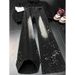 Men's Clothing Cleanfit Black Splatter Wash Flared Jeans High Street Vibe Straight Leg Pants_mkmklike.com