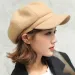 Hot Sale New Autumn Hats for Solid Plain Octagonal Newsboy Men Ladies Casual Wool Hat Winter Beret Women Painter Cap_mkmklike.com