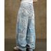 High Street Style Wide Leg Jeans Retro High Waisted Loose Slimming Straight Leg Floor Length Pants New Autumn Winter_mkmklike.com