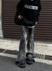 Men's Gradient Flared Jeans American Retro Street Style High Street Slim Fit Wide Leg Pants Design Conscious Autumn Wear_mkmklike.com