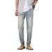 American Retro Jeans Men's New Fat Plus Size Elastic Straight Jeans Men's Spring And Summer Plus Size Men's Clothing_mkmklike.com