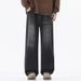Men's Clothing Whiskered Straight Leg Jeans Retro Casual Long Pants Trendy Versatile For Teenagers_mkmklike.com