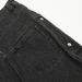 Washed Button Design Jeans Men's Punk Street Style Vibe Trend Embroidered Vintage Loose Straight Long Pants_mkmklike.com