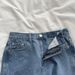 Women's High-Waisted Denim Shorts 5 Point Summer Thin Straight Leg plus Size Loose Fit Wide Leg Mid-Length for Petite_mkmklike.com
