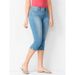 Cross-border Wish European And American Women's Slim-fit 7-point Denim Pants_mkmklike.com