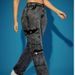 K Fashionable High Elasticity Multi Pocket Work Pants, Denim Pants, Jeans_mkmklike.com
