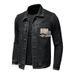 Loom Mvel Venom Men Autumn 2025 New European And American Motorcycle Jacket Stylish Slim Fit Denim Coat With Turn-down_mkmklike.com