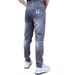 New Stretch Men's Jeans Simple Trend Slim-fitting Pants Versatile Comfortable Straight Casual Trousers_mkmklike.com