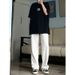 Nordmann White Jeans Men New Loose Straight Casual Trendy Brand Cool Versatile Draped High Street Long Pants_mkmklike.com