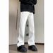 Retro Washed Jeans – Slim Straight To Slight Flare Fit With Stretch For Men & Women (3 Colors, Sizes S-3XL)_mkmklike.com