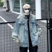 Washed Denim Jacket For Men, Vintage Design For Spring And Autumn, Niche Couple Style Jacket_mkmklike.com