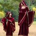 Halloween children's costumes adult European medieval retro palace Little Red Riding Hood costume vampire witch costume_mkmklike.com