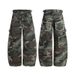 Vintage Camo Cargo Pants With Double Waistband & Oversized Pockets – Relaxed Fit Workwear For Men (S-XXL)_mkmklike.com