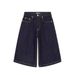Retro American Street Style Washed Denim Capri Pants Multi Pocket Loose Wide Leg For Men And Women New Summer Fashion_mkmklike.com