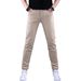 Men's Clothing Stretch Denim Skinny Jeans Slim Fit Multi Crafted Khaki Trousers_mkmklike.com