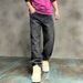 2024 American High Street Jeans Men's Loose Straight Leg Trendy Brand Set Versatile Pants_mkmklike.com