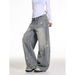 Women's Clothing Retro Star Patterned Jeans Slimming Loose Fit Wide Leg Pants Versatile Hot Girl Style_mkmklike.com