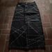European And American Fashion Brand Y2K Harajuku Style Gothic High Street Hip Hop Loose Wide-leg Slacks Men's Pants Jeans Spurs_mkmklike.com