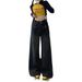 Plus-size American Retro Jeans Women, Autumn High-waisted Straight Pear-shaped Body, Slimming Wide-leg Long Pants For_mkmklike.com