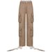 High-Waisted Workwear Jeans – Vintage Wide-Leg Straight Denim Pants For Women (Black/Dark Grey/Light Grey/Brown/Green)_mkmklike.com