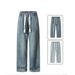 Men's Clothing Summer Men's Jeans Style Trendy Loose Fit Wide Leg Versatile Casual Pants For Formal & Casual For Men_mkmklike.com