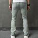 Retro Flared Jeans For Men – 70s Inspired Bell Bottom Denim Pants With Vintage Wash (Bohemian Chic Style)_mkmklike.com